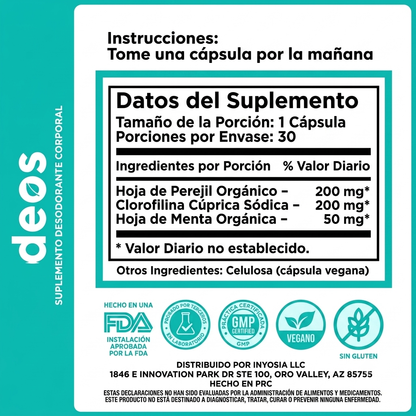 Deos Elimina Mal Olor