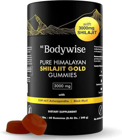 Suplemento Shilajit Gomas 60 Pcs 3000mg